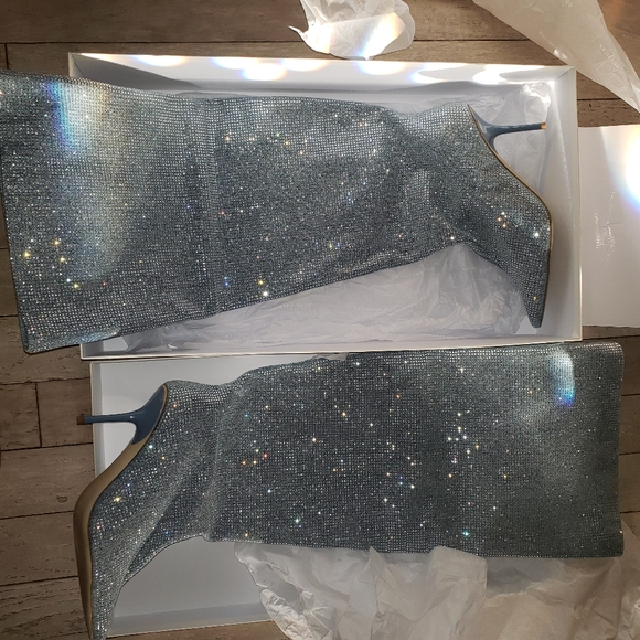 GOOD AMERICAN DIAMOND SLOUCHY BOOT - Picture 3 of 4